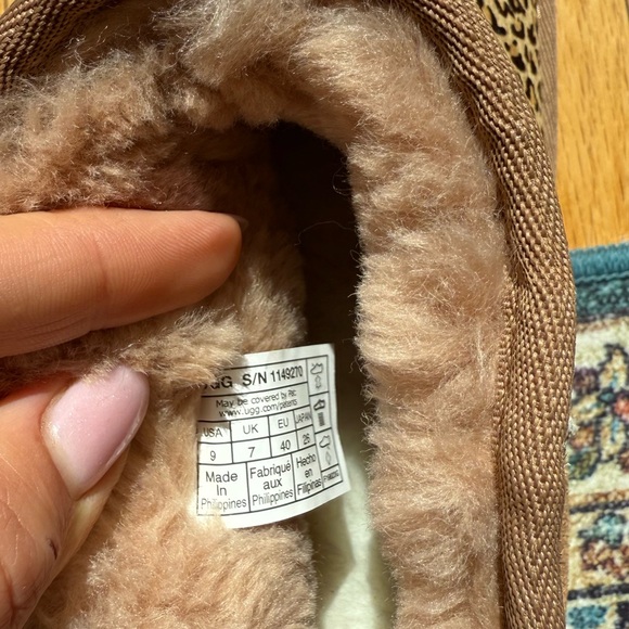 Women's Ultra Mini Speckles Slip-On Booties Size 9 Chesnut/animal print - Picture 4 of 8